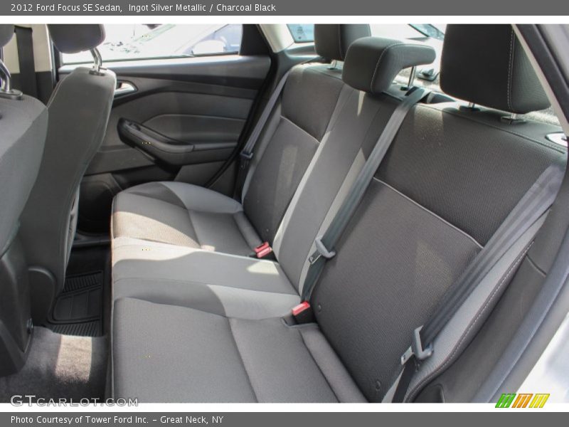 Ingot Silver Metallic / Charcoal Black 2012 Ford Focus SE Sedan