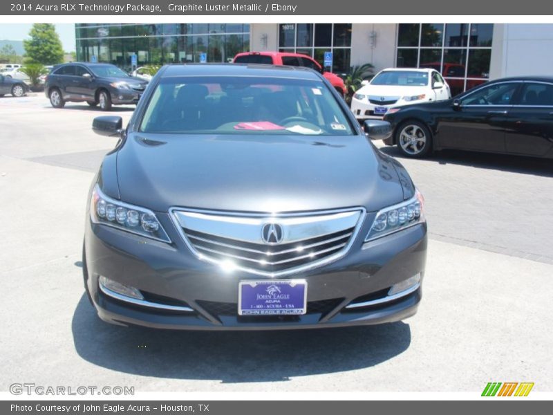Graphite Luster Metallic / Ebony 2014 Acura RLX Technology Package