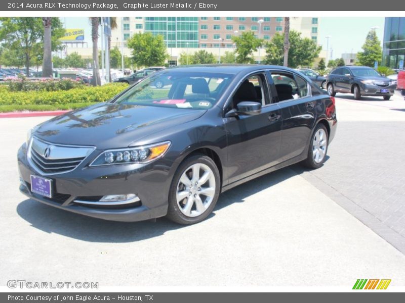 Graphite Luster Metallic / Ebony 2014 Acura RLX Technology Package