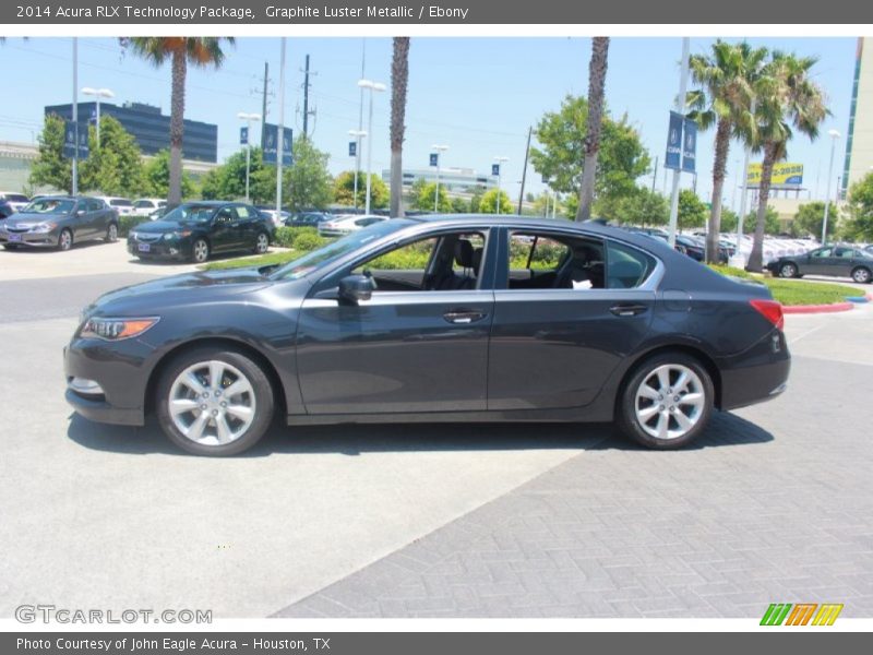 Graphite Luster Metallic / Ebony 2014 Acura RLX Technology Package