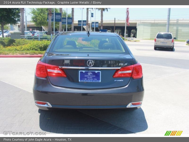 Graphite Luster Metallic / Ebony 2014 Acura RLX Technology Package