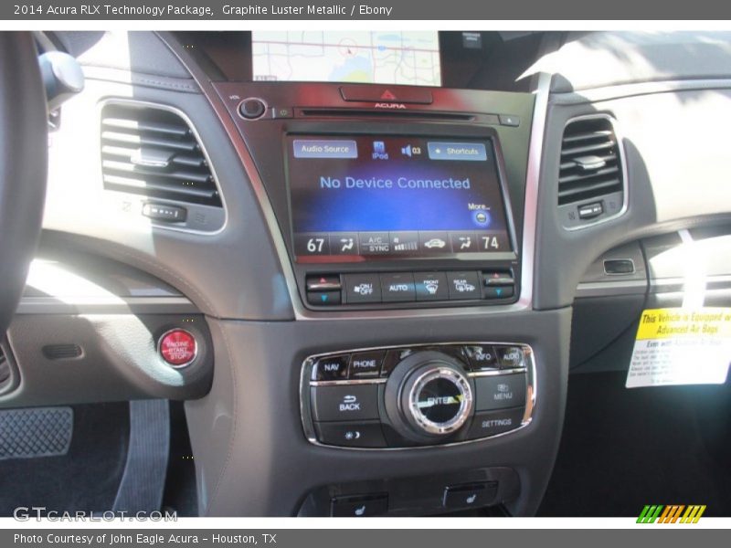 Graphite Luster Metallic / Ebony 2014 Acura RLX Technology Package