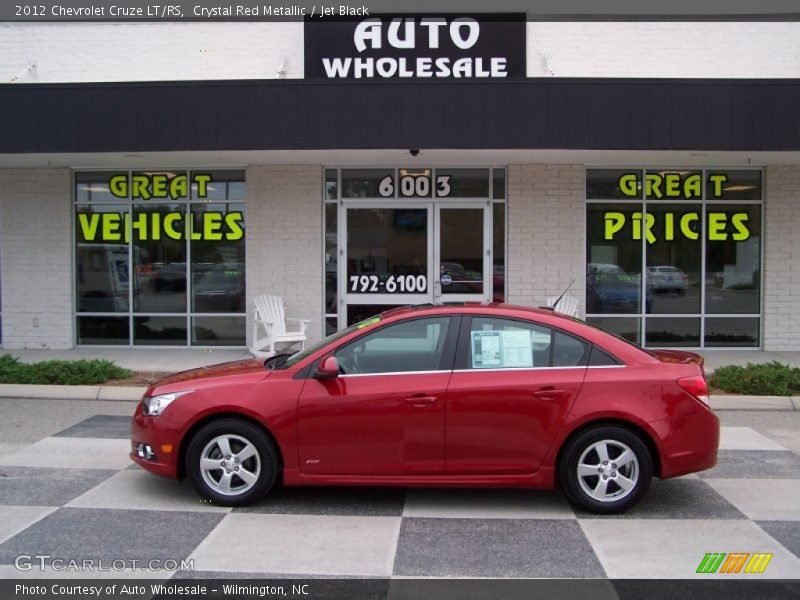 Crystal Red Metallic / Jet Black 2012 Chevrolet Cruze LT/RS
