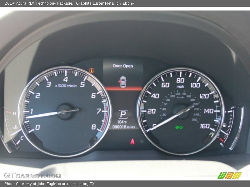 Graphite Luster Metallic / Ebony 2014 Acura RLX Technology Package