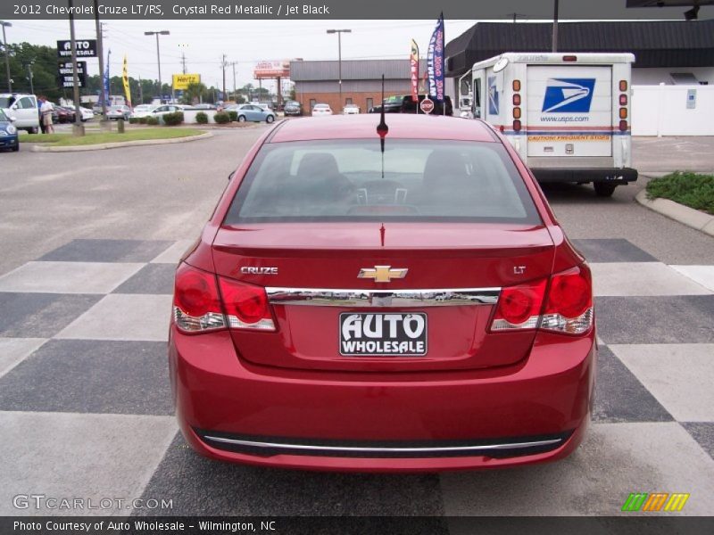 Crystal Red Metallic / Jet Black 2012 Chevrolet Cruze LT/RS