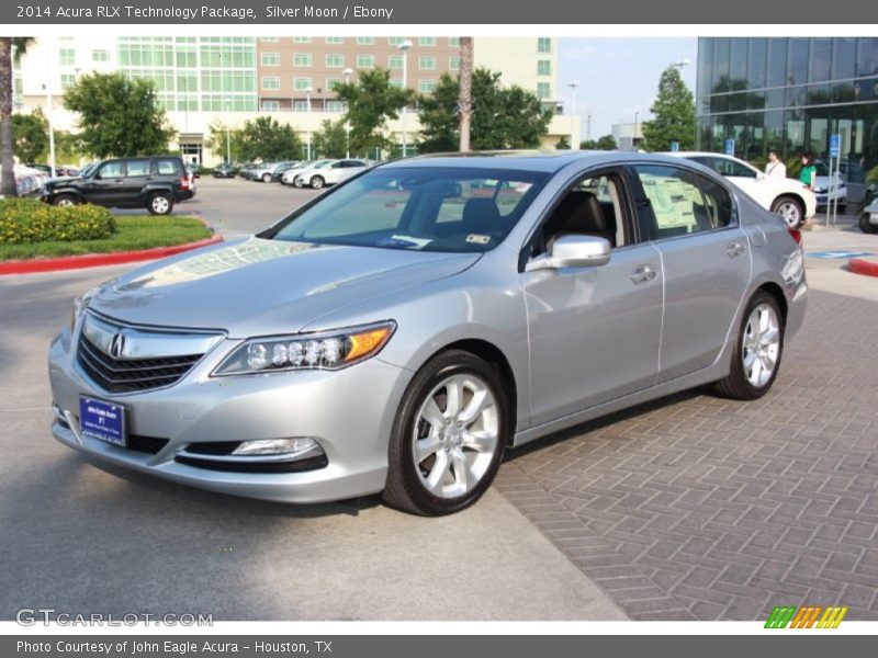 Silver Moon / Ebony 2014 Acura RLX Technology Package