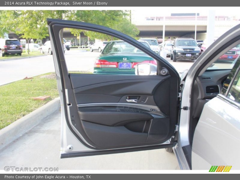Silver Moon / Ebony 2014 Acura RLX Technology Package