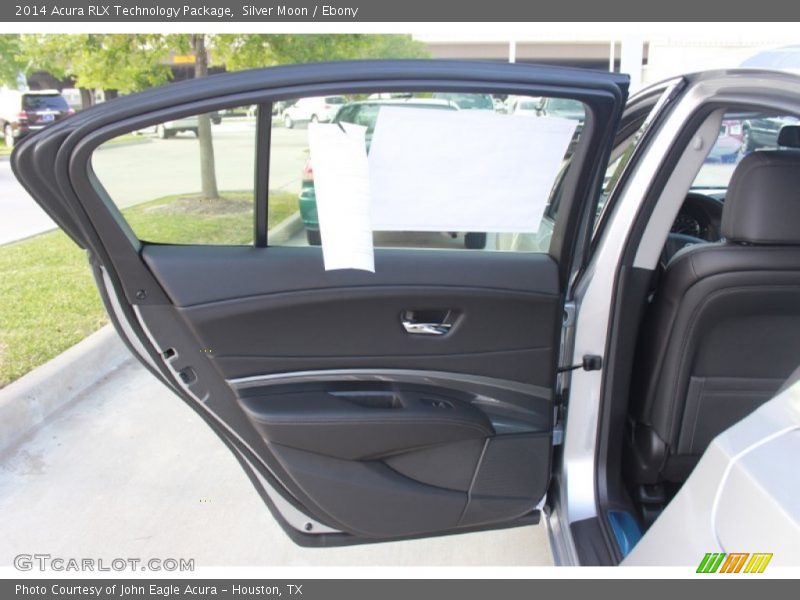 Silver Moon / Ebony 2014 Acura RLX Technology Package