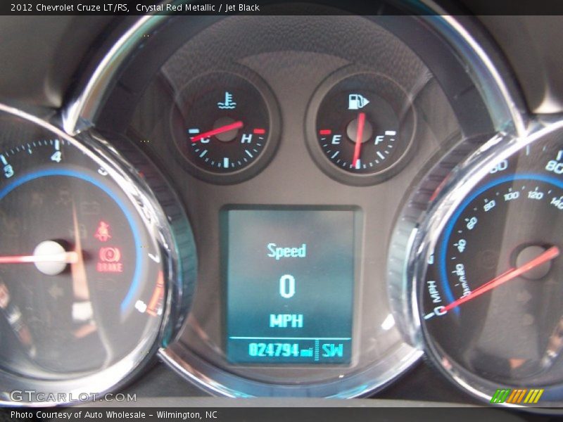 Crystal Red Metallic / Jet Black 2012 Chevrolet Cruze LT/RS