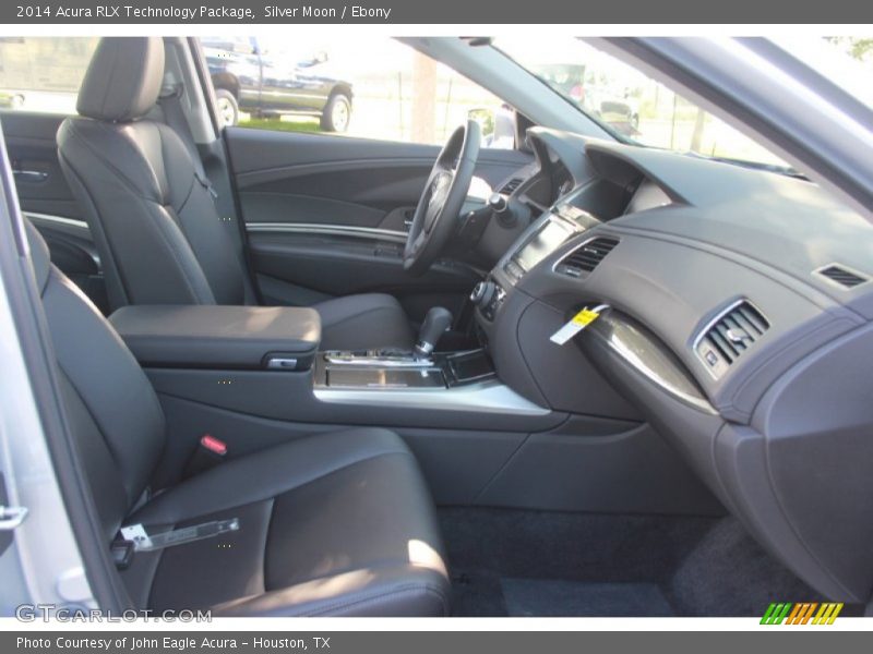 Silver Moon / Ebony 2014 Acura RLX Technology Package