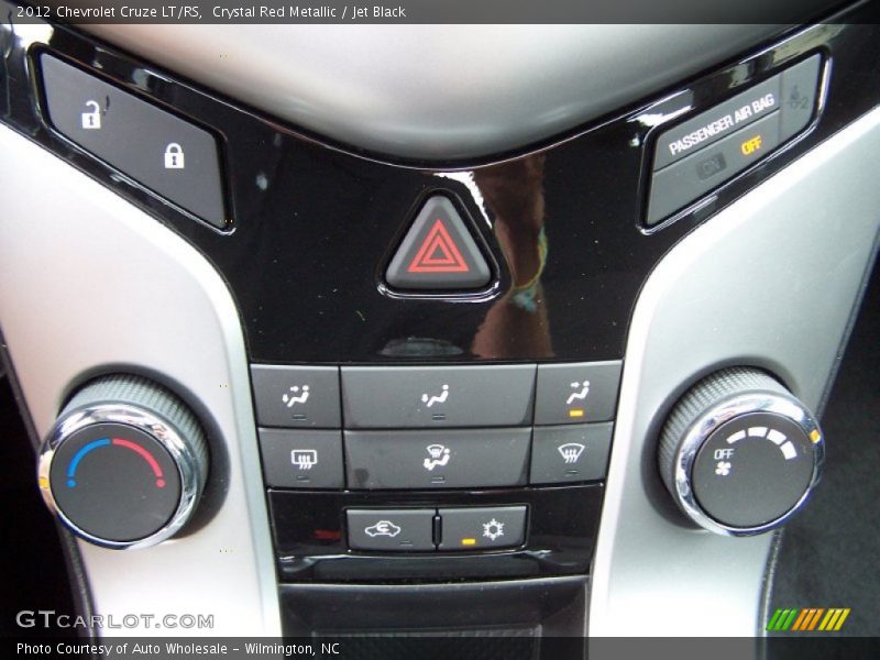 Crystal Red Metallic / Jet Black 2012 Chevrolet Cruze LT/RS