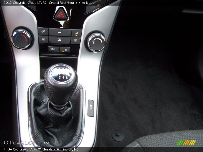 Crystal Red Metallic / Jet Black 2012 Chevrolet Cruze LT/RS