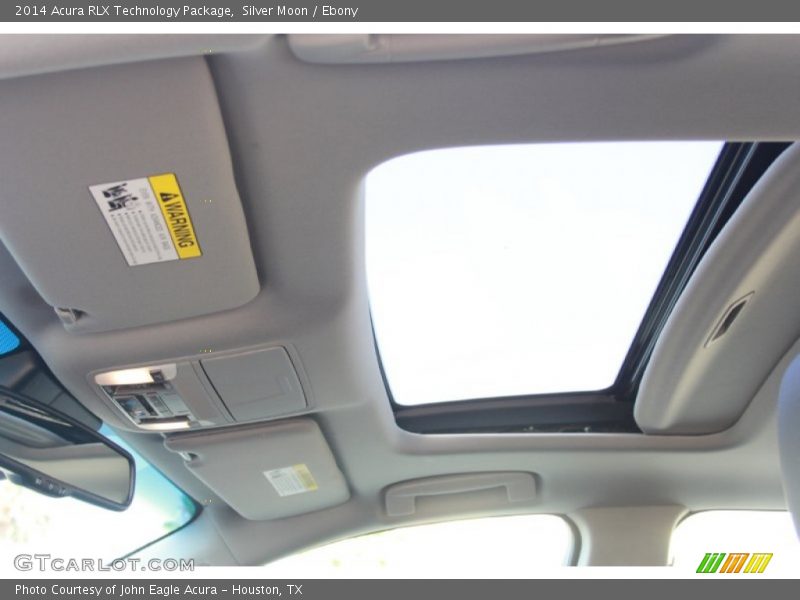 Silver Moon / Ebony 2014 Acura RLX Technology Package