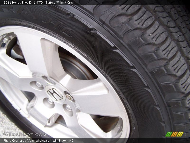 Taffeta White / Gray 2011 Honda Pilot EX-L 4WD