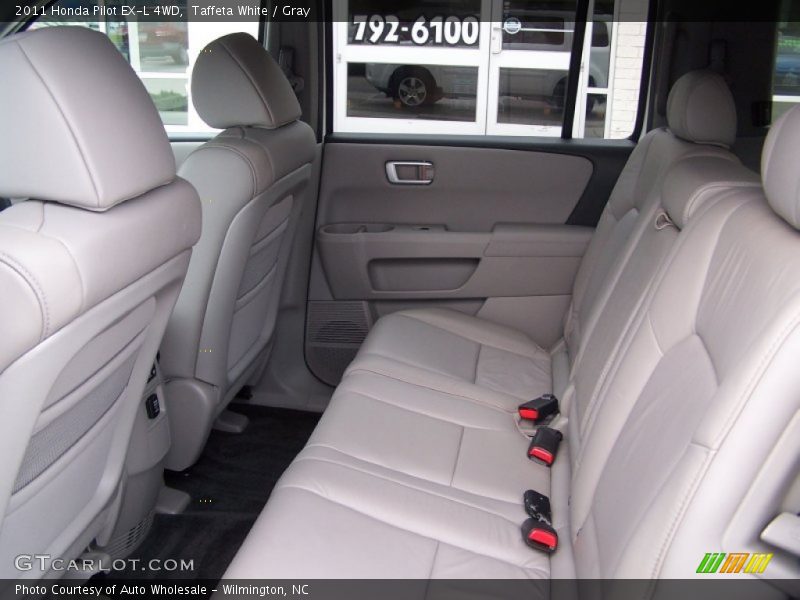 Taffeta White / Gray 2011 Honda Pilot EX-L 4WD