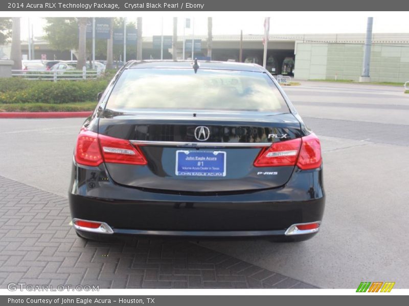 Crystal Black Pearl / Ebony 2014 Acura RLX Technology Package