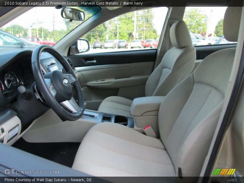 Harvest Gold Metallic / Warm Ivory 2010 Subaru Legacy 2.5i Premium Sedan