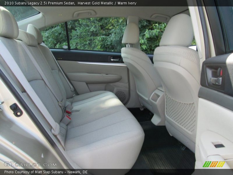Harvest Gold Metallic / Warm Ivory 2010 Subaru Legacy 2.5i Premium Sedan