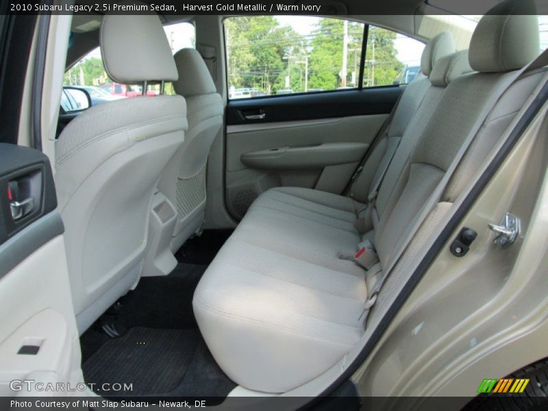 Harvest Gold Metallic / Warm Ivory 2010 Subaru Legacy 2.5i Premium Sedan