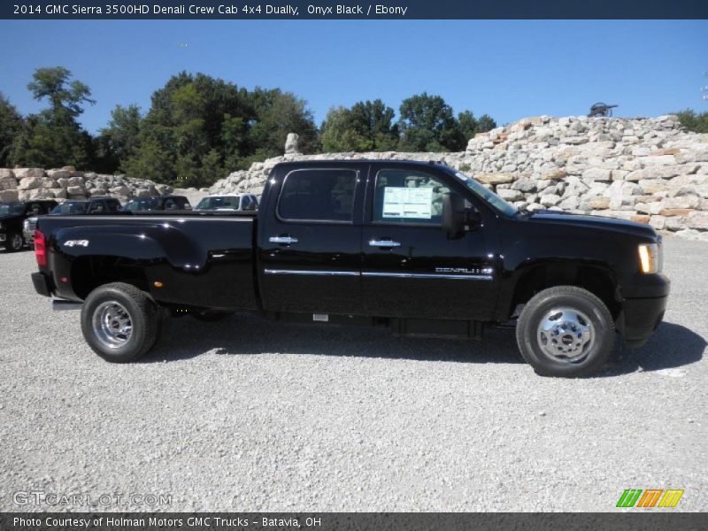  2014 Sierra 3500HD Denali Crew Cab 4x4 Dually Onyx Black