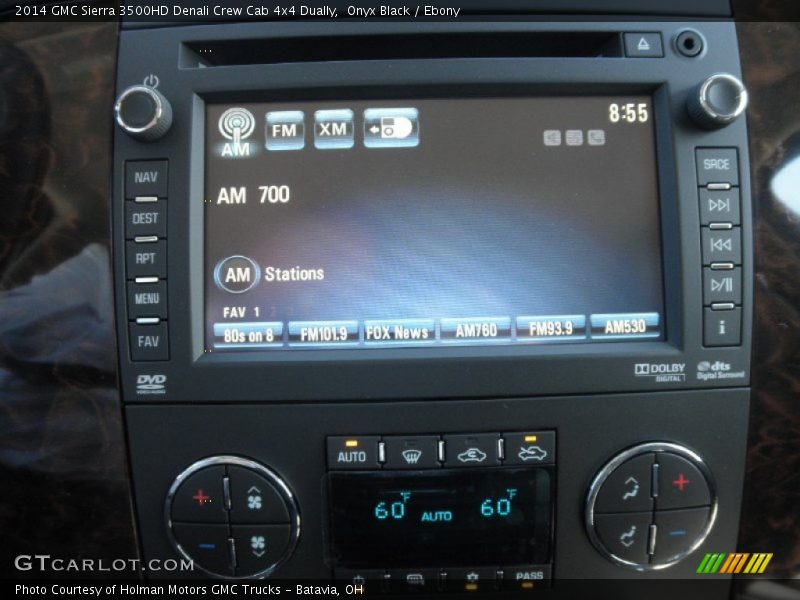 Controls of 2014 Sierra 3500HD Denali Crew Cab 4x4 Dually