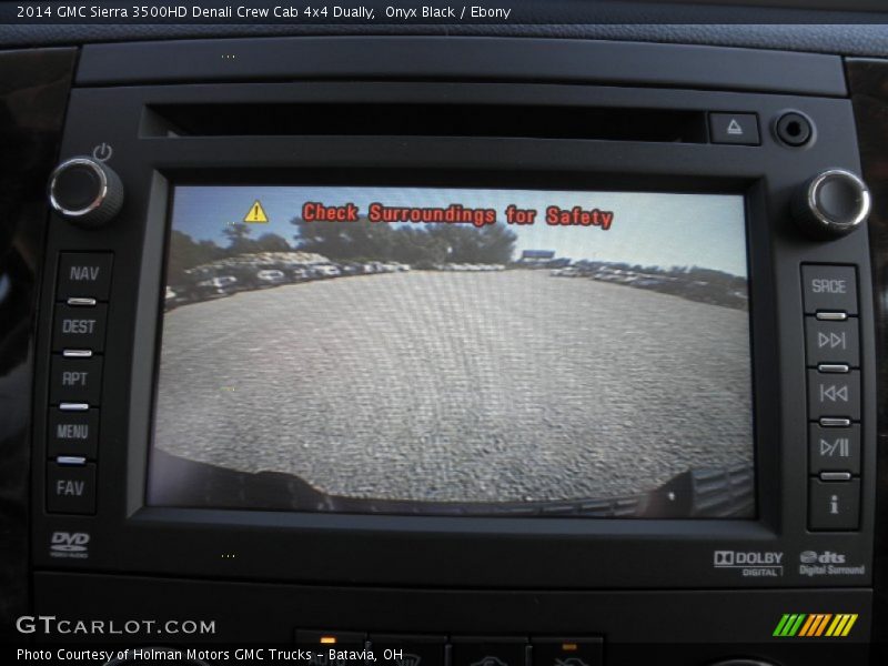 Onyx Black / Ebony 2014 GMC Sierra 3500HD Denali Crew Cab 4x4 Dually