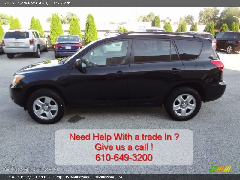 Black / Ash 2006 Toyota RAV4 4WD