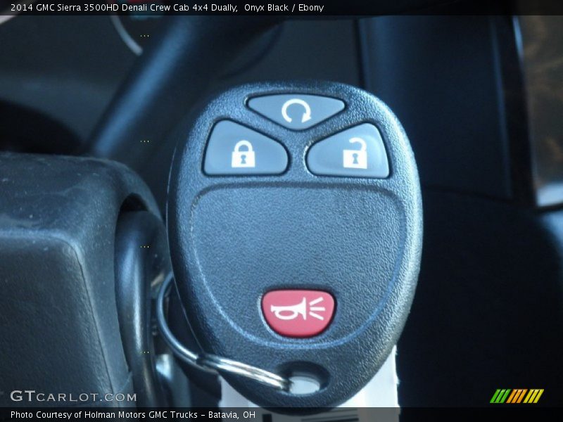 Keys of 2014 Sierra 3500HD Denali Crew Cab 4x4 Dually