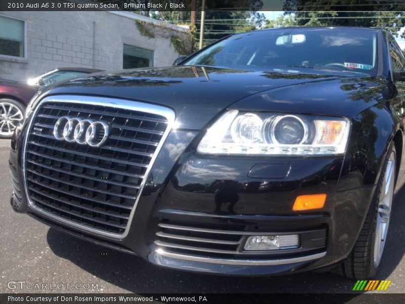 Brilliant Black / Black 2010 Audi A6 3.0 TFSI quattro Sedan
