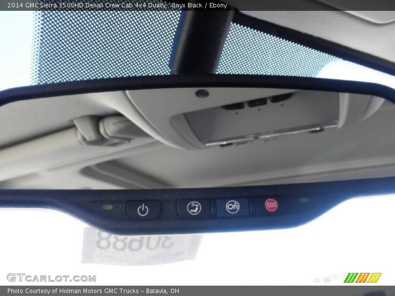 Onyx Black / Ebony 2014 GMC Sierra 3500HD Denali Crew Cab 4x4 Dually