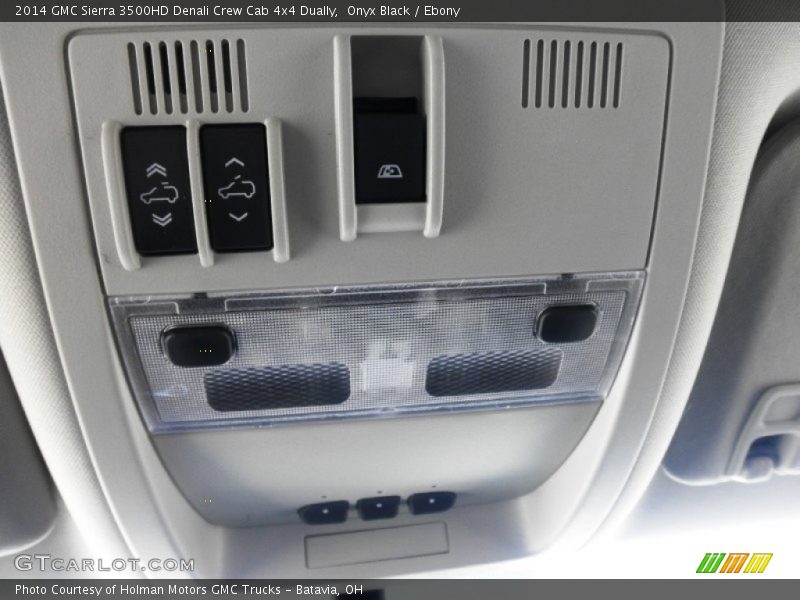 Onyx Black / Ebony 2014 GMC Sierra 3500HD Denali Crew Cab 4x4 Dually