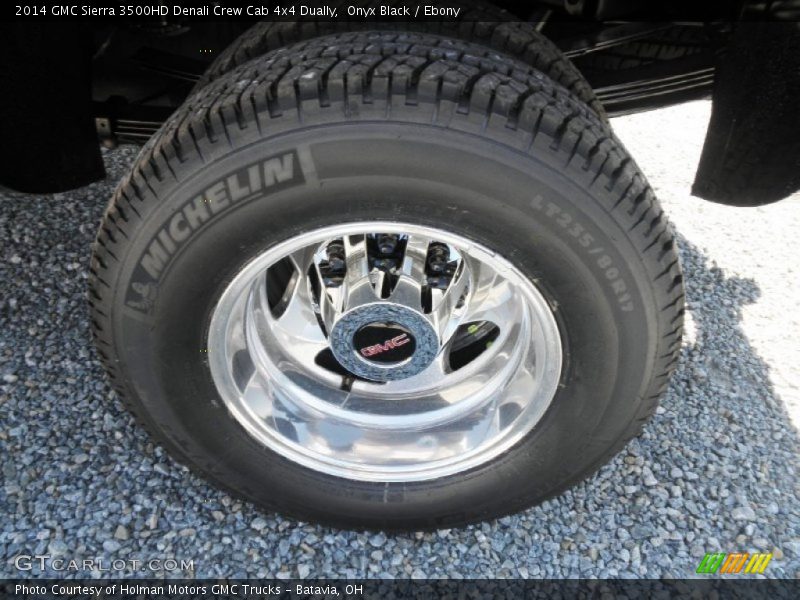  2014 Sierra 3500HD Denali Crew Cab 4x4 Dually Wheel