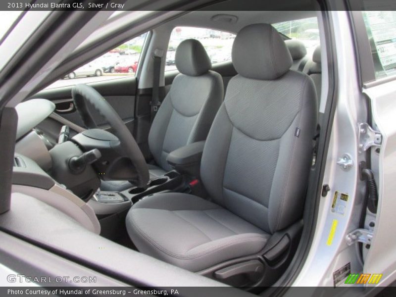 Silver / Gray 2013 Hyundai Elantra GLS