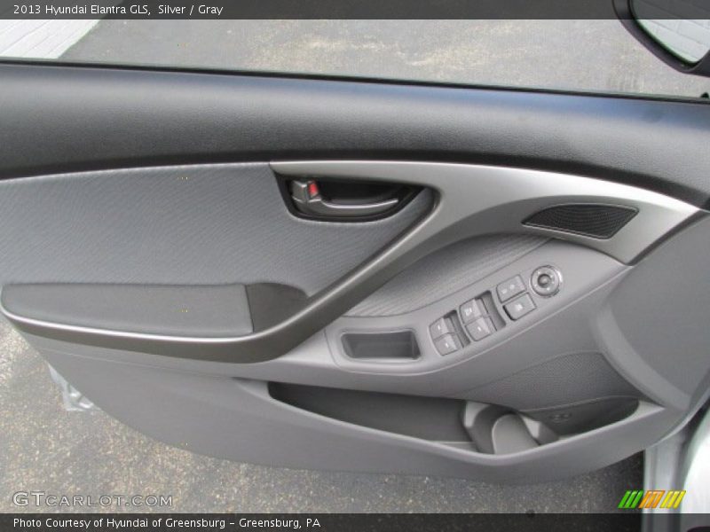 Silver / Gray 2013 Hyundai Elantra GLS