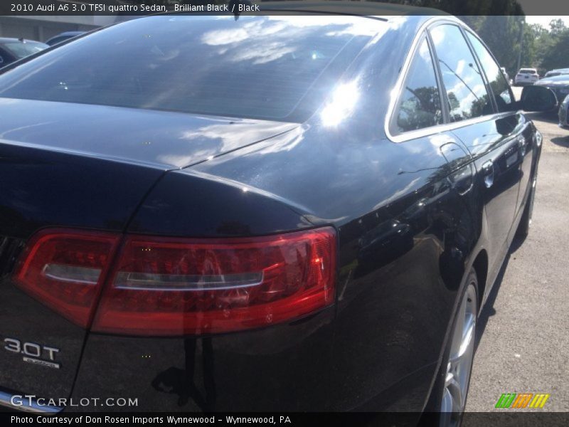 Brilliant Black / Black 2010 Audi A6 3.0 TFSI quattro Sedan