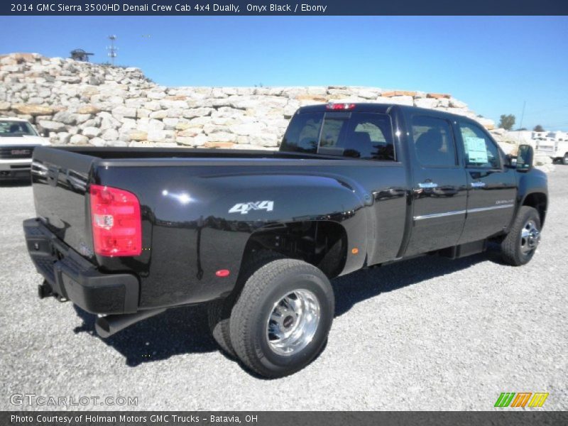 2014 Sierra 3500HD Denali Crew Cab 4x4 Dually Onyx Black