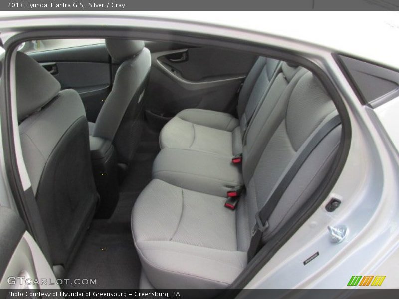 Silver / Gray 2013 Hyundai Elantra GLS