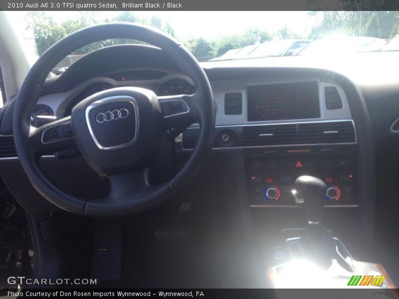 Brilliant Black / Black 2010 Audi A6 3.0 TFSI quattro Sedan