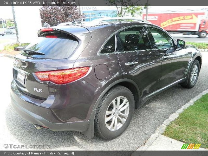 Midnight Mocha / Java 2011 Infiniti FX 35 AWD