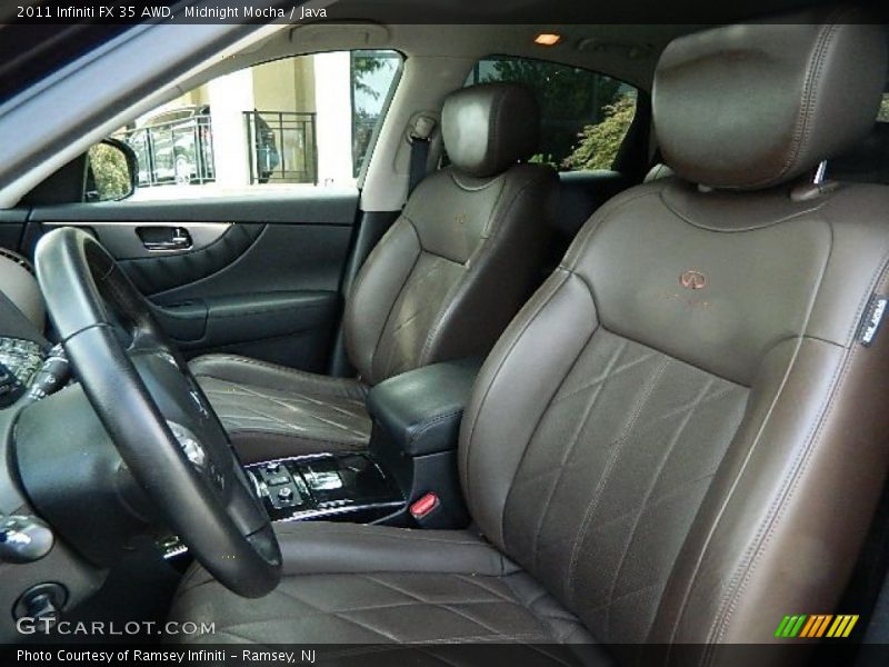 Midnight Mocha / Java 2011 Infiniti FX 35 AWD