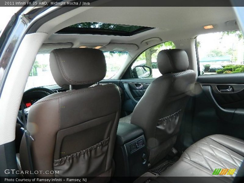 Midnight Mocha / Java 2011 Infiniti FX 35 AWD