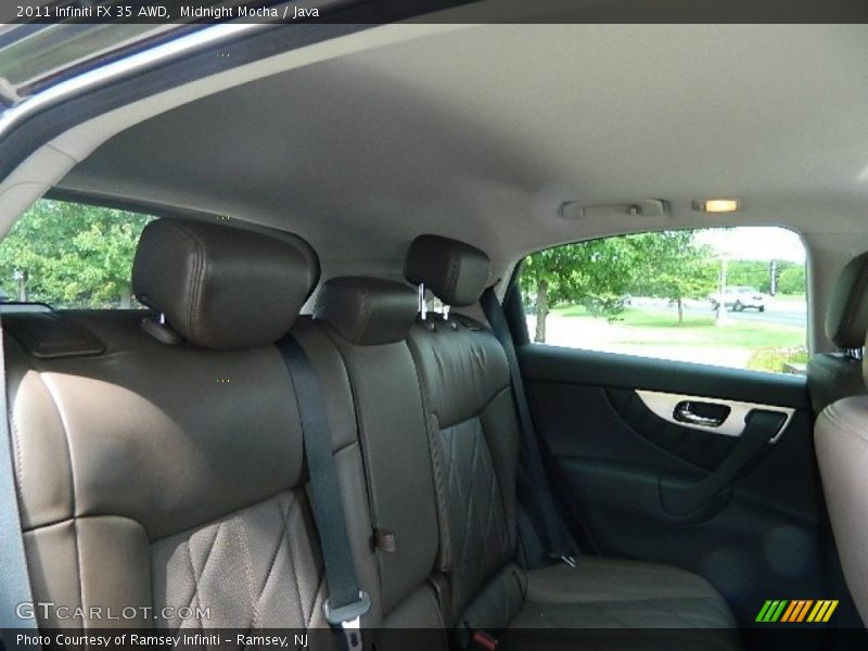Midnight Mocha / Java 2011 Infiniti FX 35 AWD