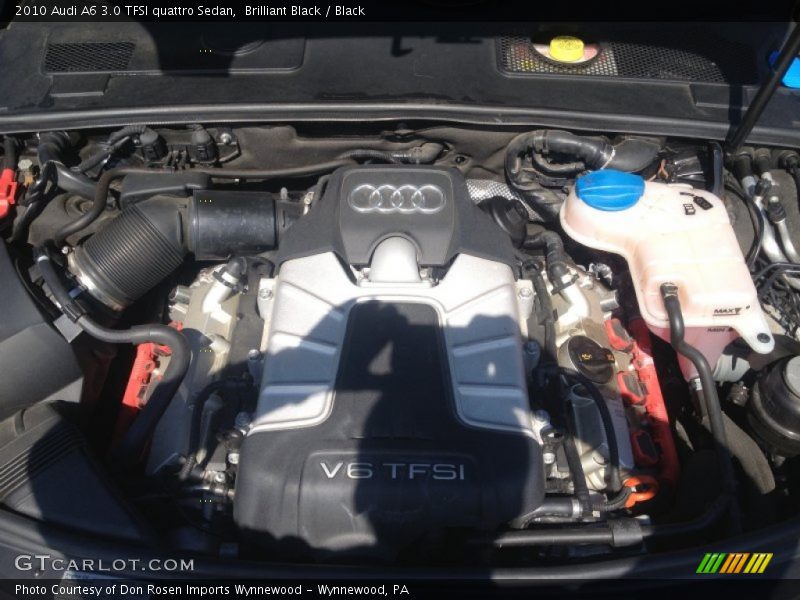 Brilliant Black / Black 2010 Audi A6 3.0 TFSI quattro Sedan