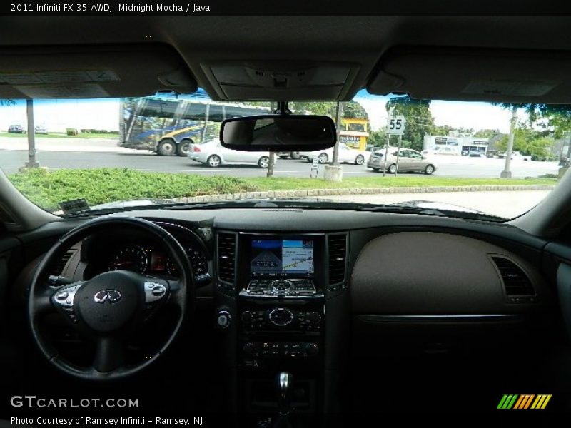 Midnight Mocha / Java 2011 Infiniti FX 35 AWD