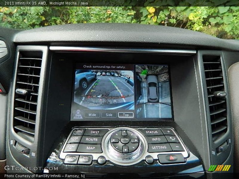 Midnight Mocha / Java 2011 Infiniti FX 35 AWD
