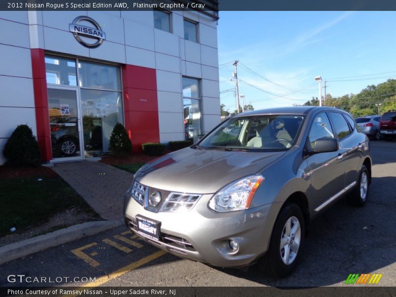 Platinum Graphite / Gray 2012 Nissan Rogue S Special Edition AWD