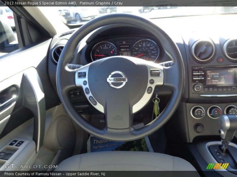 Platinum Graphite / Gray 2012 Nissan Rogue S Special Edition AWD