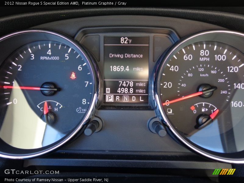 Platinum Graphite / Gray 2012 Nissan Rogue S Special Edition AWD