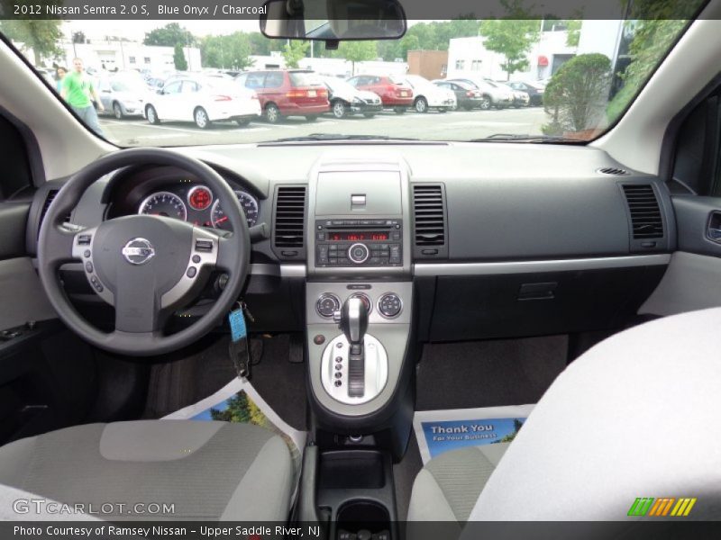 Blue Onyx / Charcoal 2012 Nissan Sentra 2.0 S