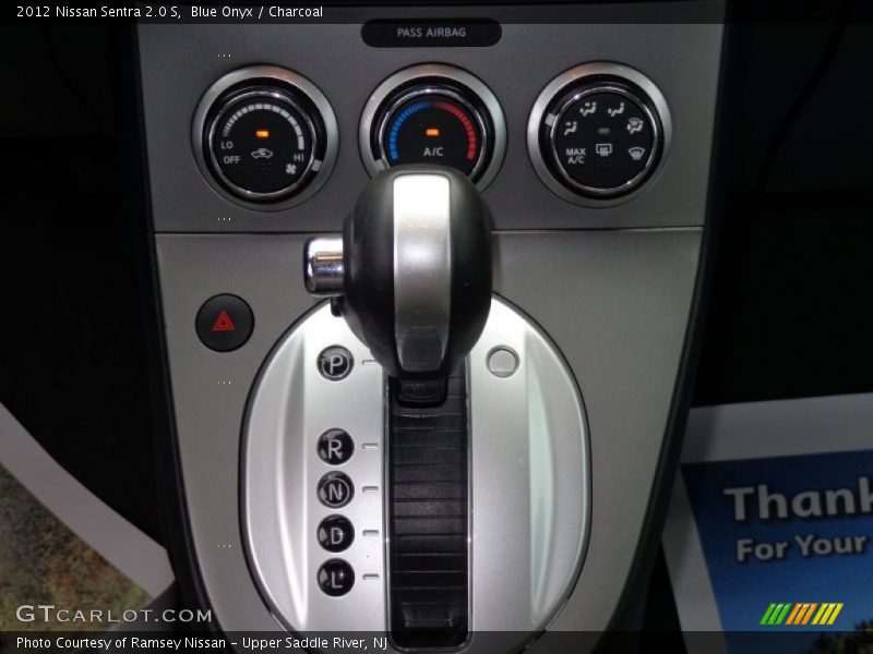 Blue Onyx / Charcoal 2012 Nissan Sentra 2.0 S